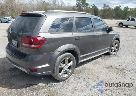 2016 Dodge Journey Crossroad Plus из США, поврежденный, VIN 3C4PDCGB9GT132053